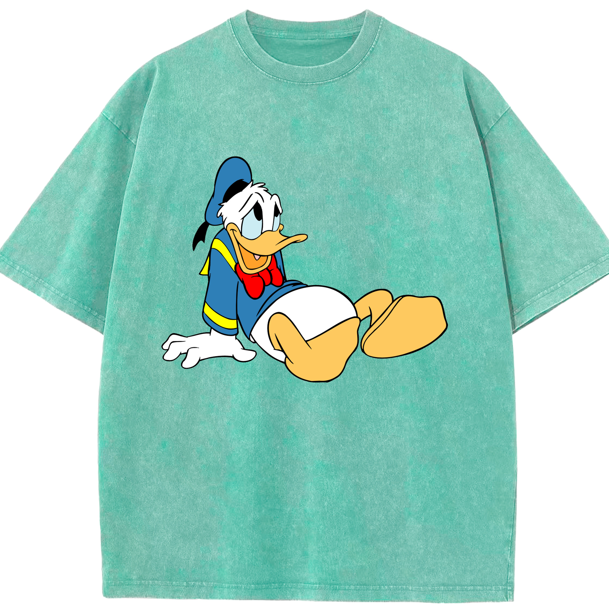 （画像用） ミッキーマウス Mickey Mouse 綿100% ヴィンテージ風 半袖Tシャツ（フロントプリント）